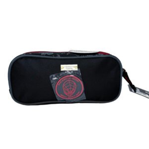 lapicera de miles morales fondo gris spider man