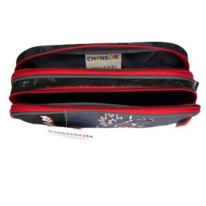 lapicera de miles morales fondo gris spider man