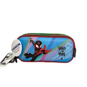 como de miles morales 3d fondo azul grande