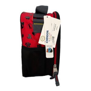 lonchera de bowser 3d lisa negra