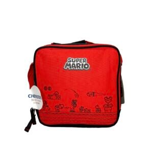 lonchera de mario bross roja videojuego 1818