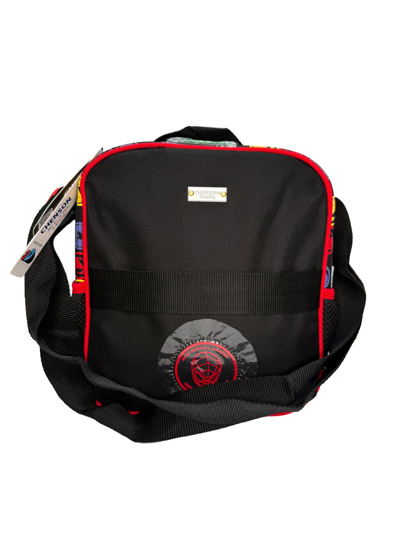 lonchera de miles morales 3d fondo azul lonchera de miles morales 3d fondo azul