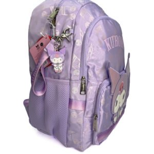 mochila de kuromi lila grande