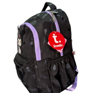 mochila de kuromi negra grande