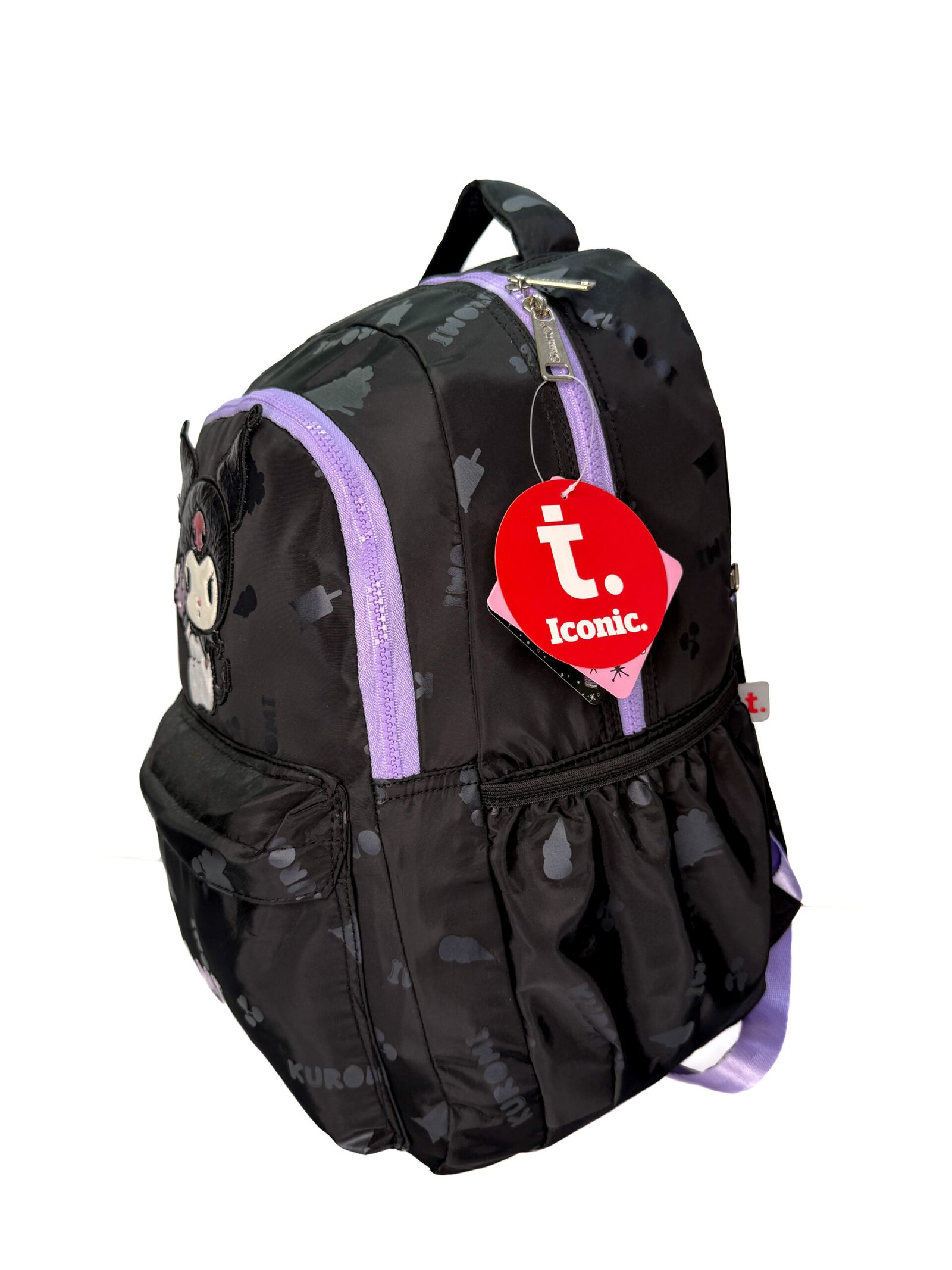 mochila de kuromi negra grande mochila de kuromi negra grande