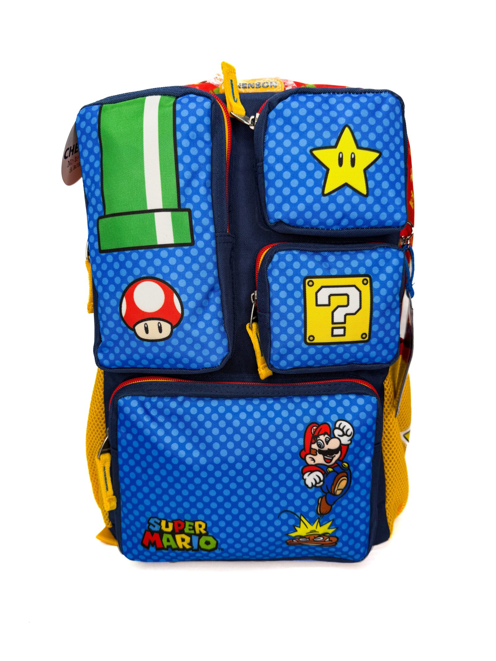 combo de mochila de mario bross de bolsitas grande combo de mochila de mario bross de bolsitas grande