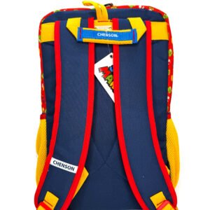 mochila de mario bross azul de bolsitas grande