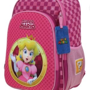 mochila de princesa peach 3d anillo