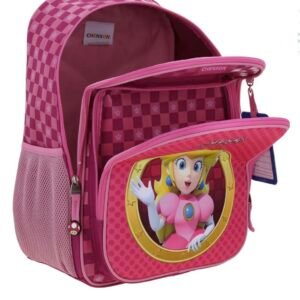 mochila de princesa peach 3d anillo