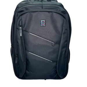 mochila swiss 3 lineas negra 1