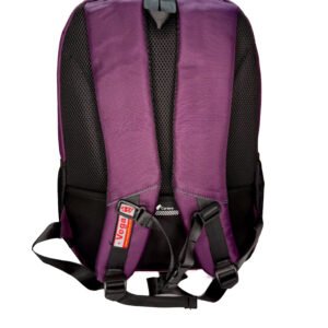 mochila vega morada para lap líneas