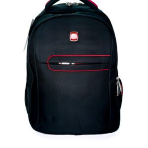mochila vega negra para lap bordado u