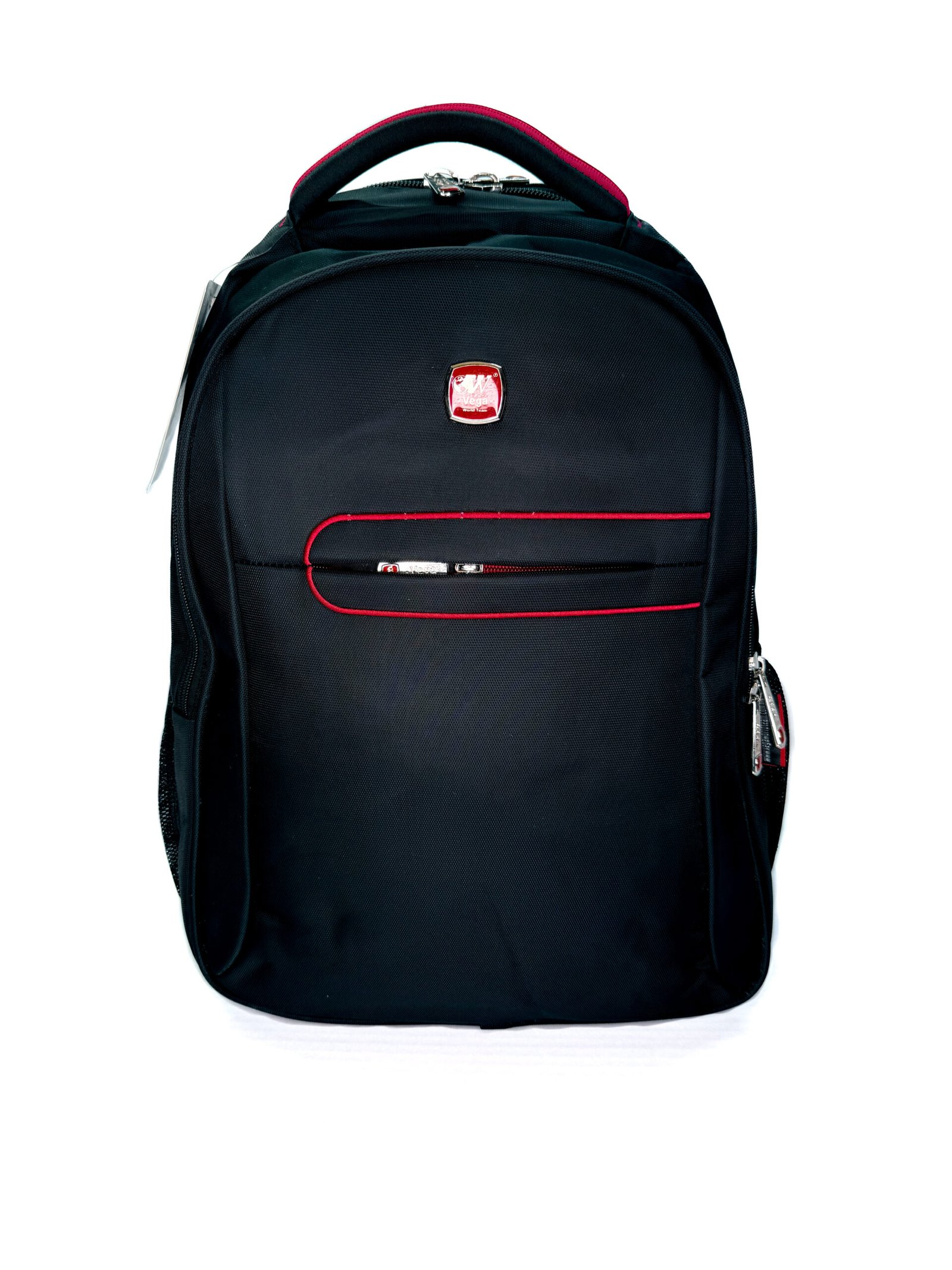 mochila vega negra para lap bordado u mochila vega negra para lap bordado u