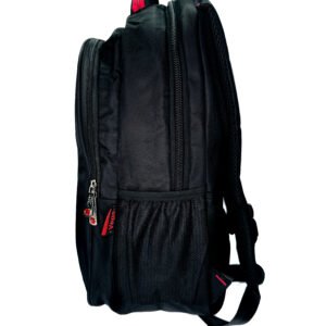 mochila vega negra para lap bordado u