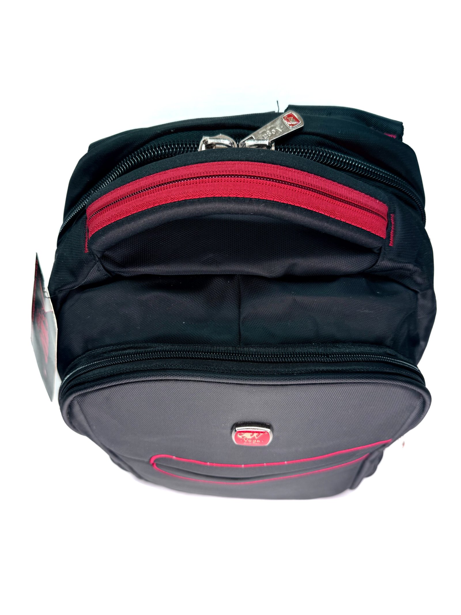 mochila vega negra para lap bordado u mochila vega negra para lap bordado u