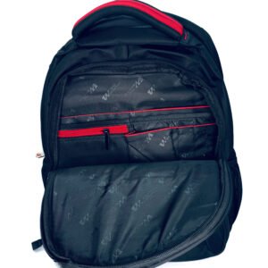 mochila vega negra para lap bordado u
