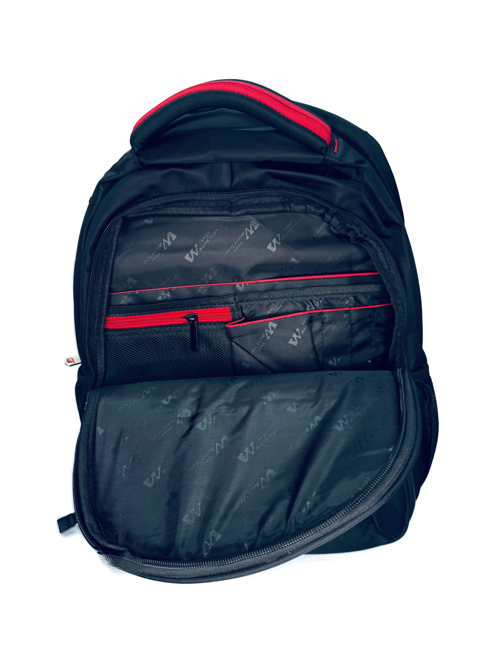 mochila vega negra para lap bordado u mochila vega negra para lap bordado u