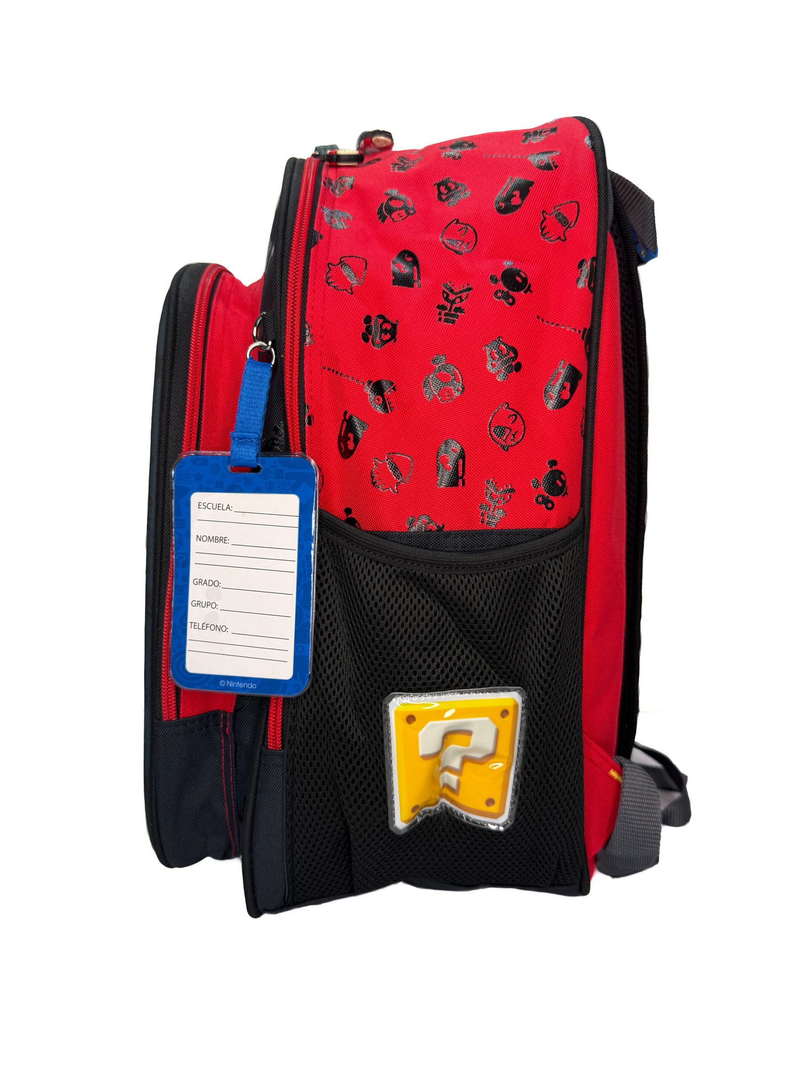 mochila de bowser 3d lisa negra grande mochila de bowser 3d lisa negra grande