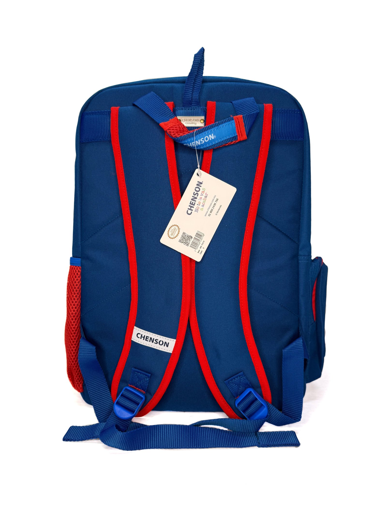 mochila de mario kart cuadros bandera grande mochila de mario kart cuadros bandera grande