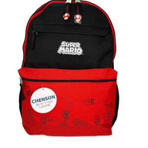 mochila de mario bross roja videojuego 1818
