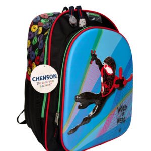 mochila de miles morales 3d fondo azul grande