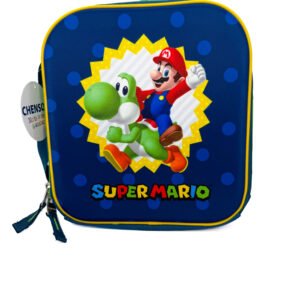 lonchera de mario bross con yoshi estrella
