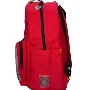 mochila de dead pool roja grande