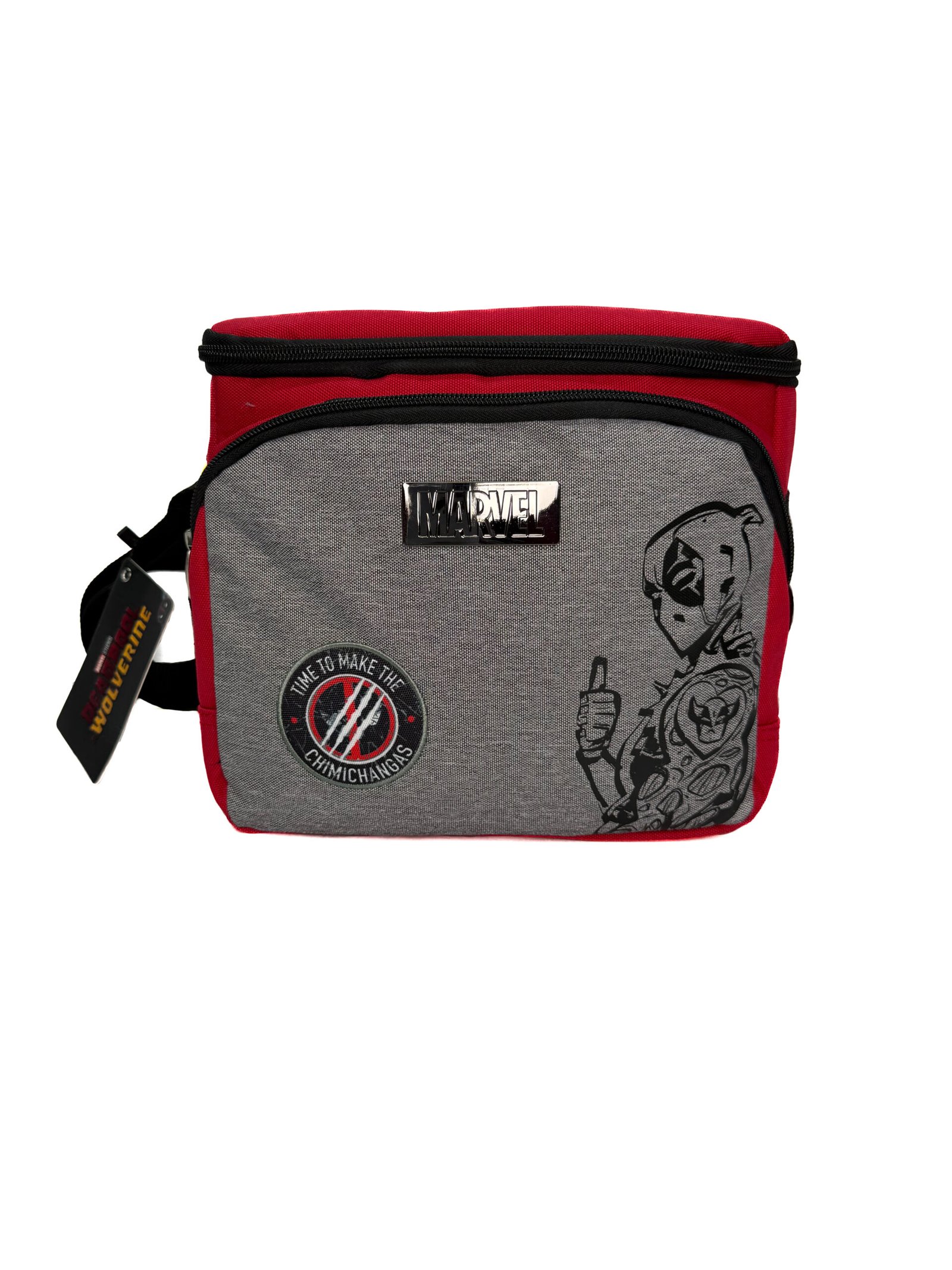 lonchera de dead pool roja lonchera de dead pool roja