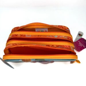 lapicera de mohana 6d metalizada naranja