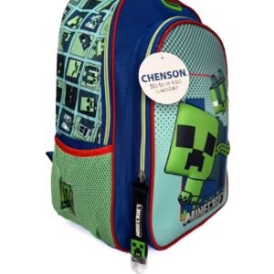 mochila de minecraft ssss 3d acolchonado