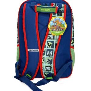 mochila de minecraft ssss 3d acolchonado