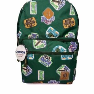 mochila de minecraft estampas juvenil