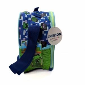 lonchera minecraft adventure verde lisa