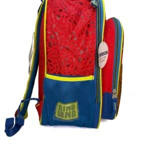 mochila de dinoland 3d dinosaurio cafe grande