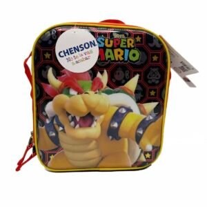 lonchera bowser 6d metalizada negra