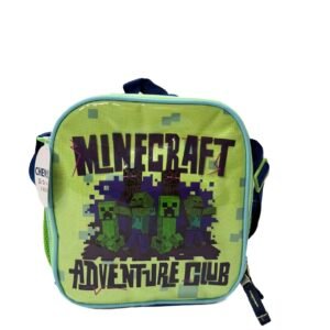 lonchera minecraft adventure verde lisa
