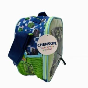 lonchera minecraft adventure verde lisa